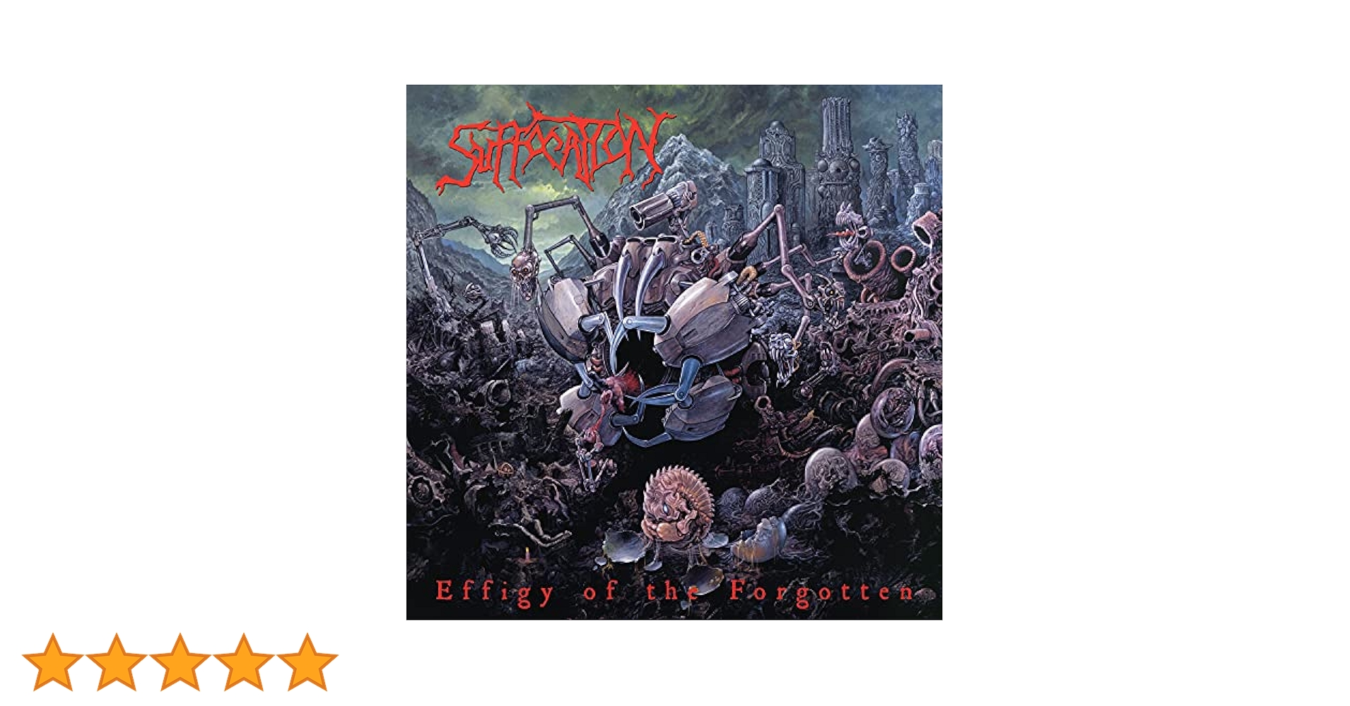 その他 Suffocation Effigy of the Forgotten CD Suffocation - Effigy Of The Forgotten - CD (P)1991 sklep